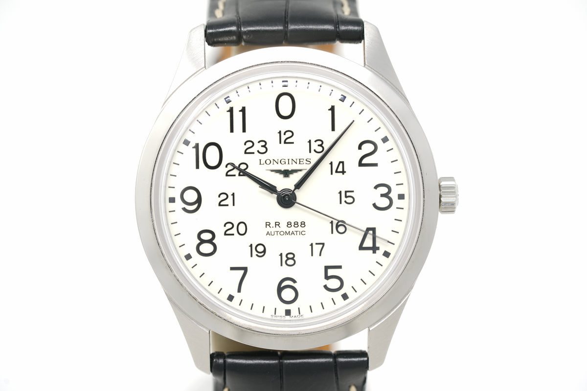 Pre Owned Longines Heritage Railroad L2.803.4.23.0