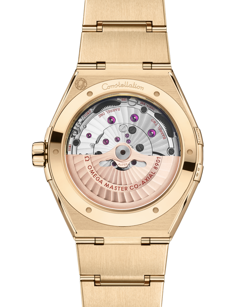 Omega Constellation Moonshine Gold Meteorite Co-Axial Master 