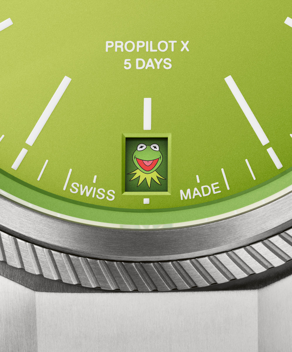 Oris ProPilot X Calibre 400 Kermit Edition 400 01 400 7778 7157 Set