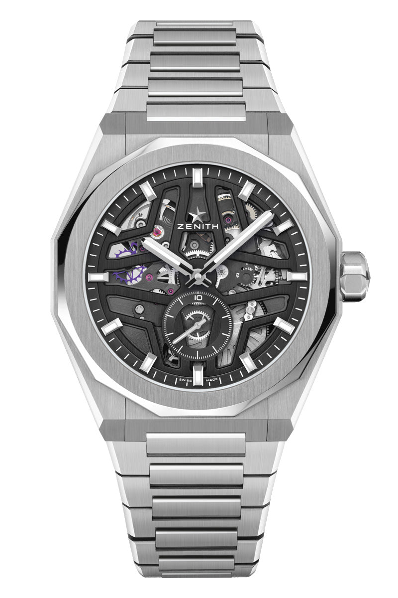 New Zenith Defy Skyline Skeleton: The 1st Skeleton Watch At 1/10 Of A  Second