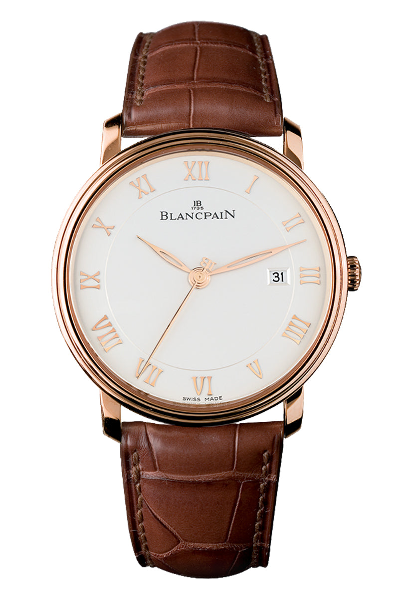 Blancpain Villeret Ultraplate 6651 3642 55B Topper Fine Jewelers