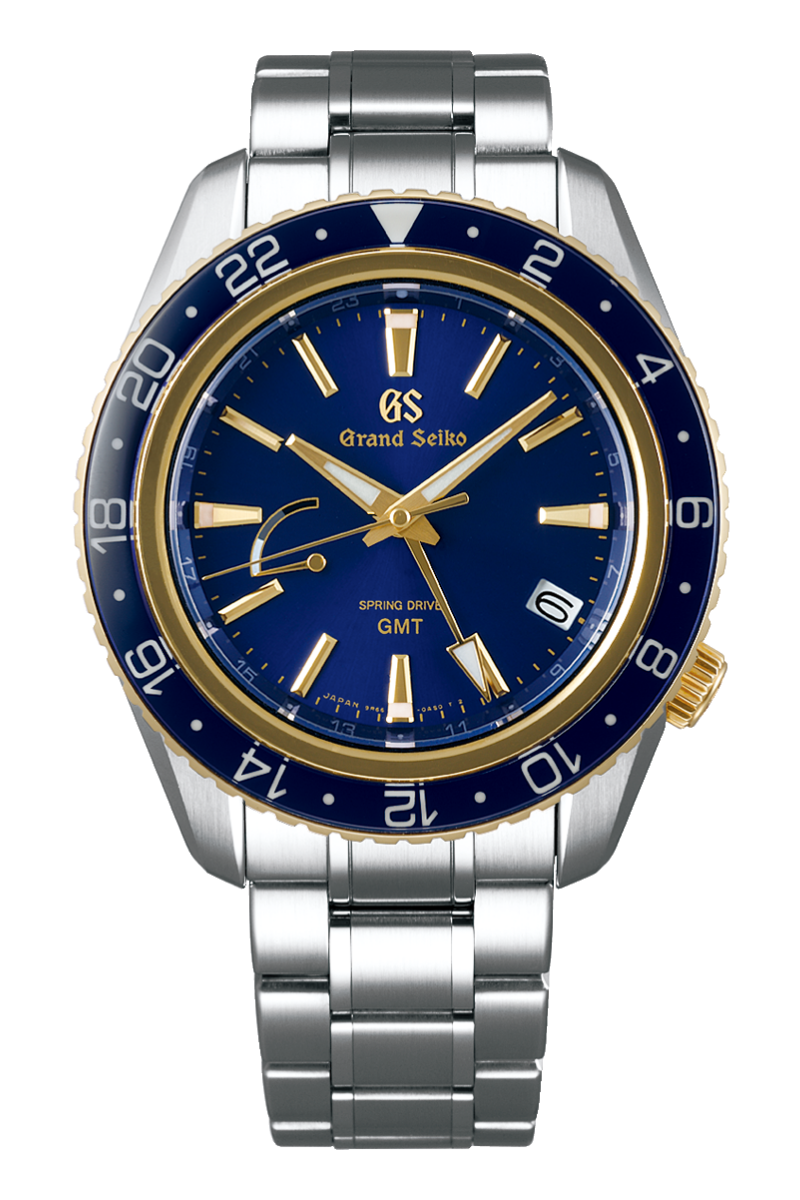 Grand seiko hotsell blue gmt