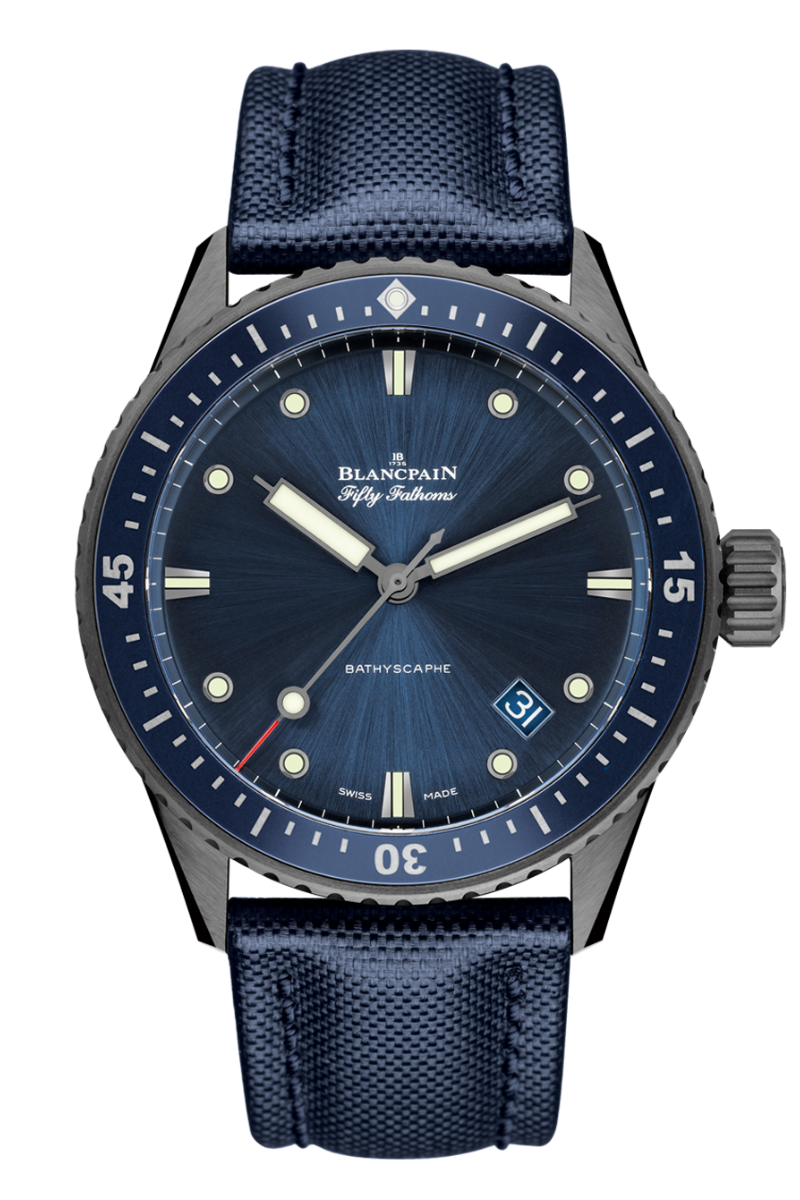Blancpain fifty sales fathoms bathyscaphe ceramic