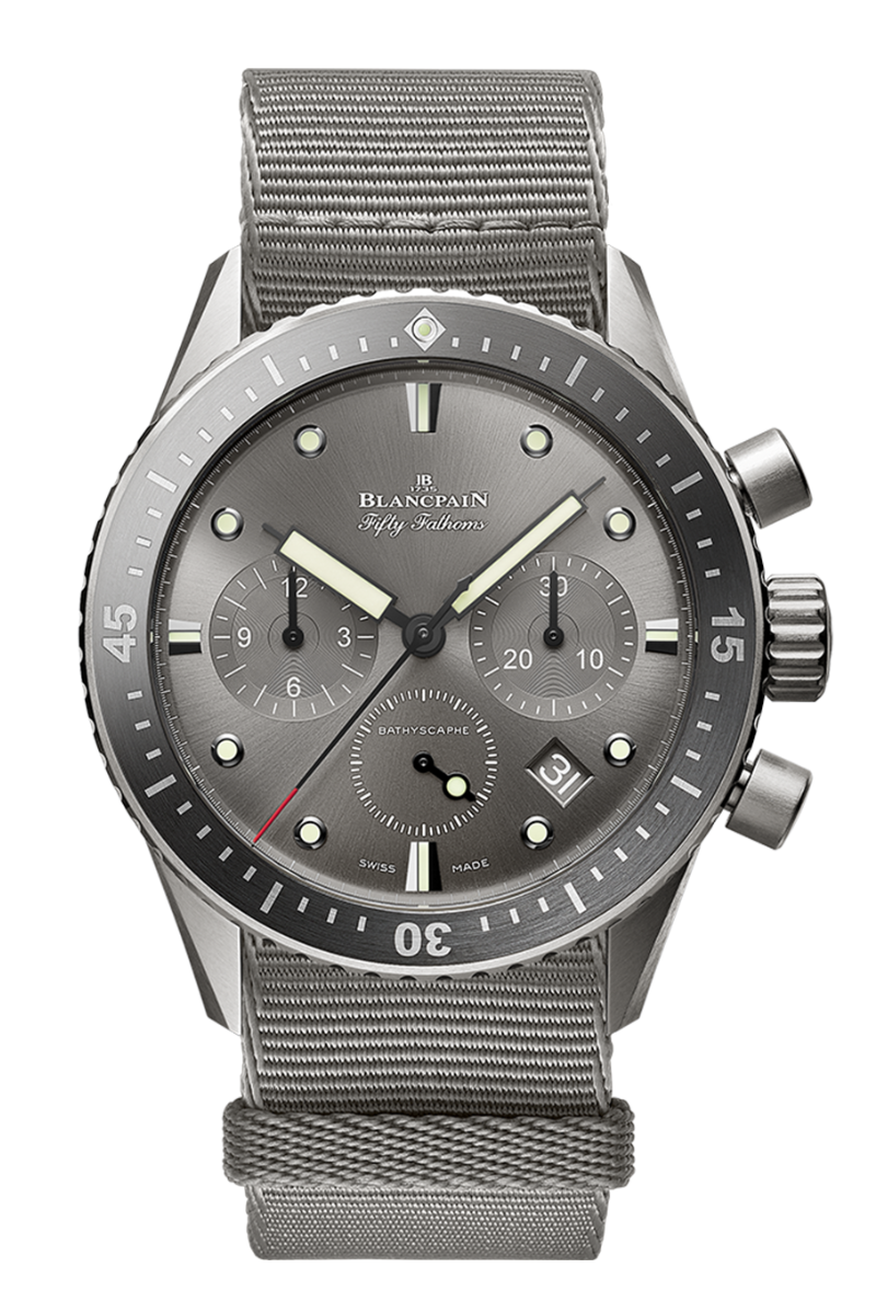 Blancpain Fifty Fathoms Bathyscaphe Chronograph Titanium 5200