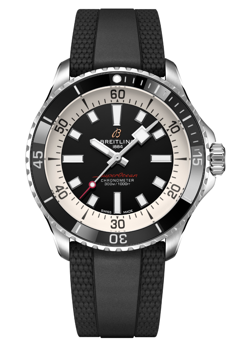 Breitling superocean 42 on sale black