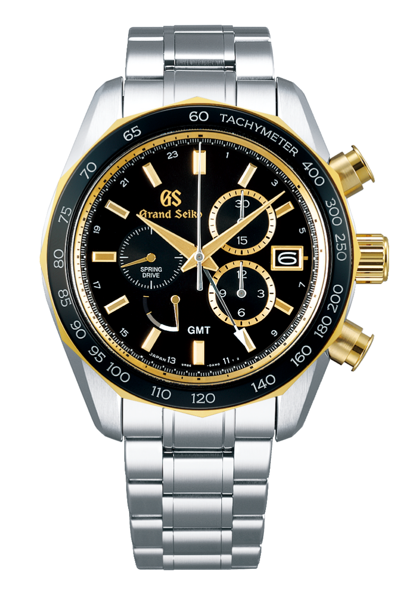 Grand seiko spring clearance drive chronograph gmt