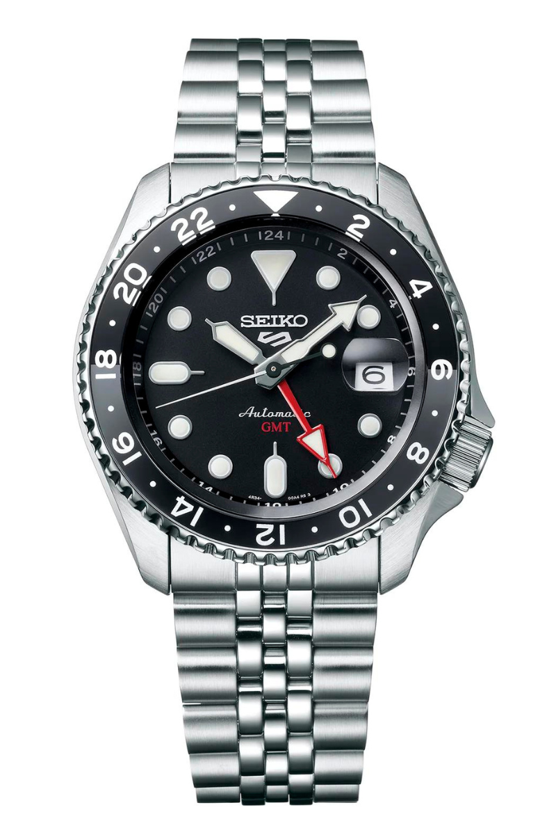 Seiko 5 best sale watch black