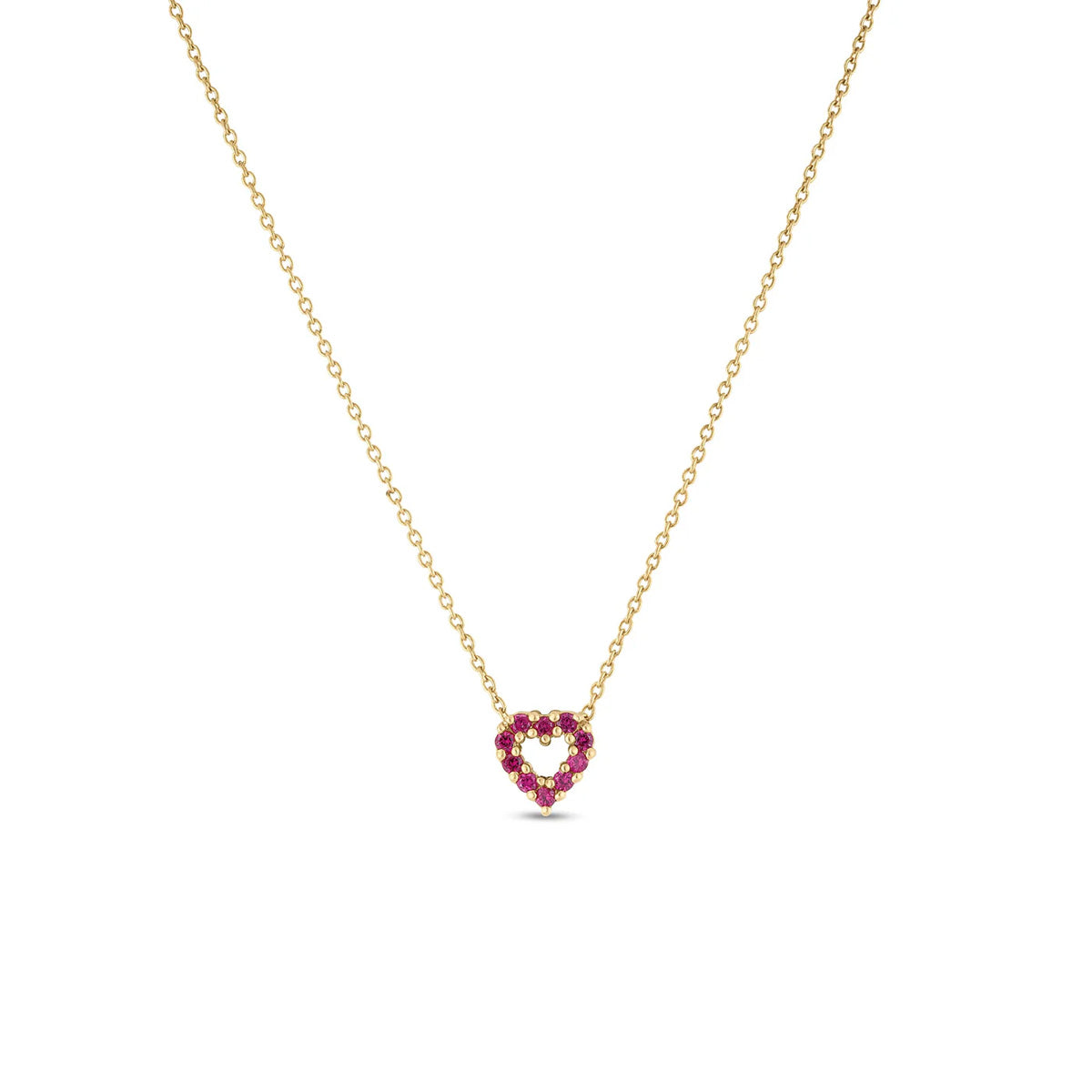 Roberto Coin Tiny Treasures Reversible Heart Necklace