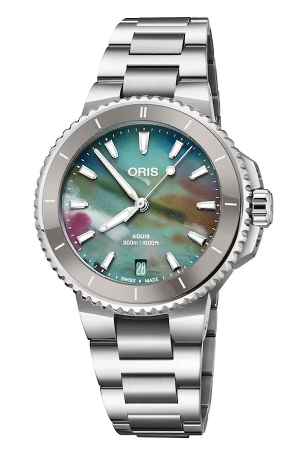Oris Aquis Date Upcycle 36.5mm 01 733 7792 4150-07 8 19 05P