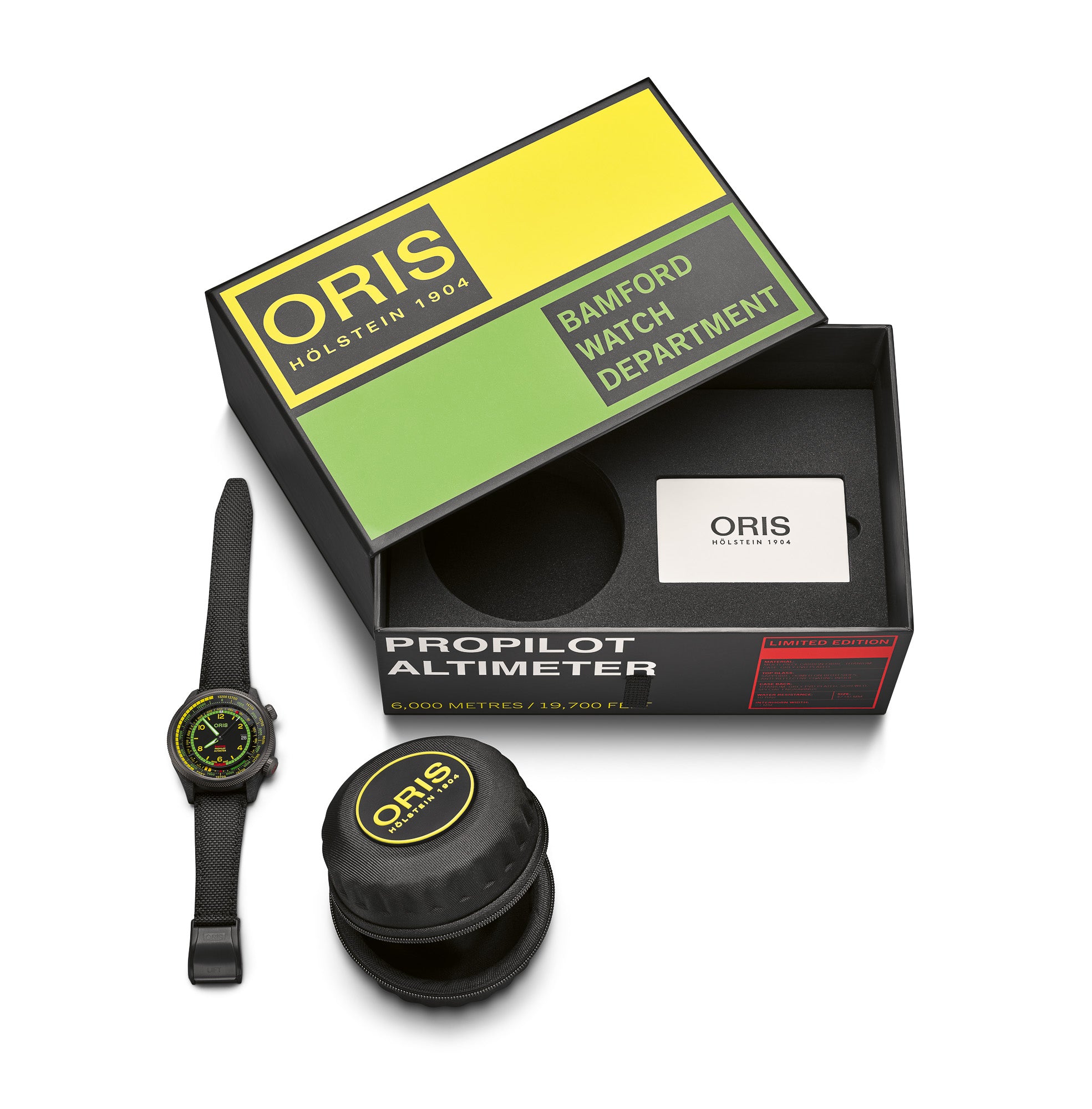 Oris ProPilot Altimeter Bamford Limited Edition 01 793 7775 8724-Set