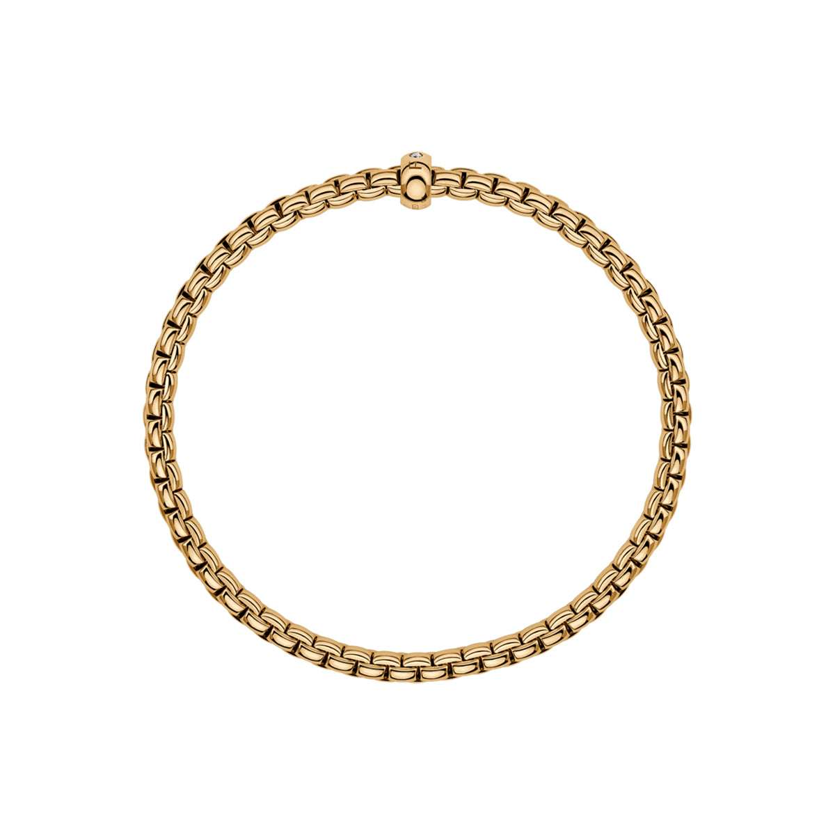 FOPE Eka Flex'it Bracelet With White Diamond