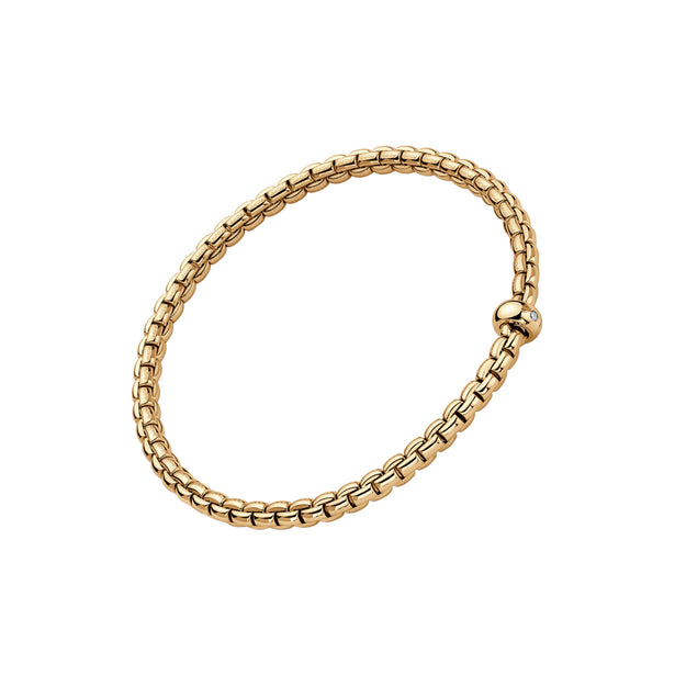 FOPE Eka Flex'it Bracelet With White Diamond