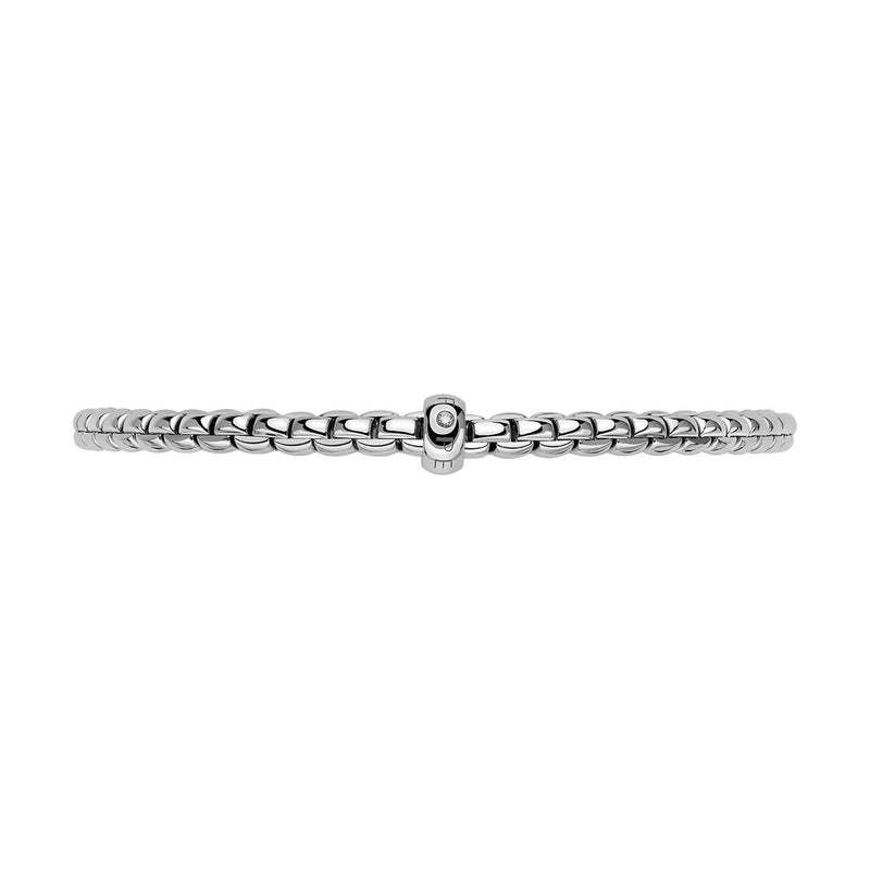 FOPE Eka Flex'it Bracelet With A White Diamond