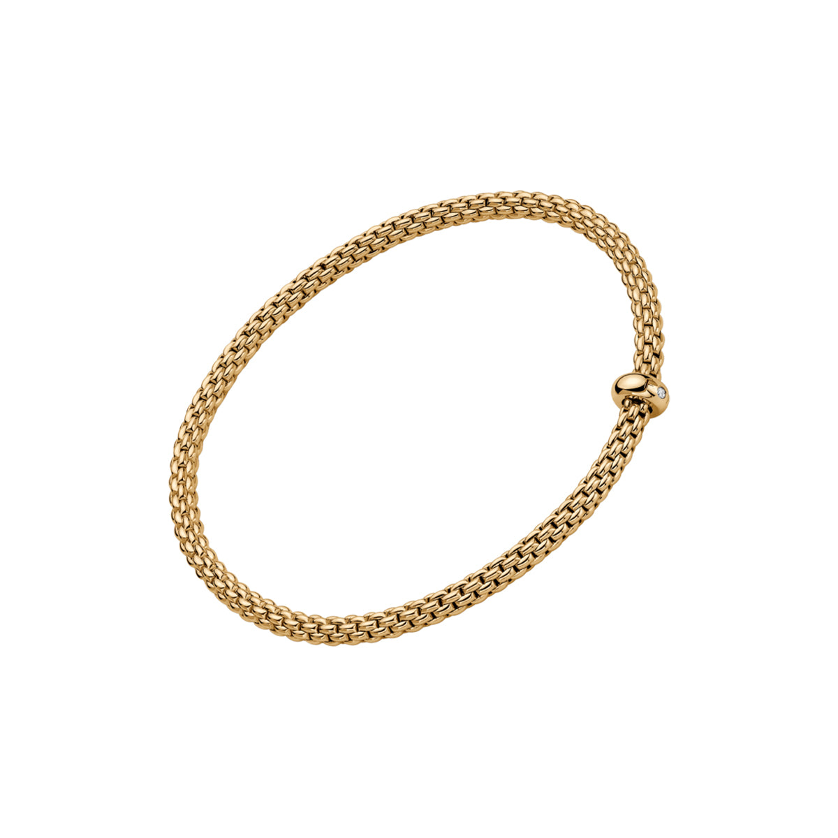 FOPE Prima Flex'it Bracelet With White Diamond