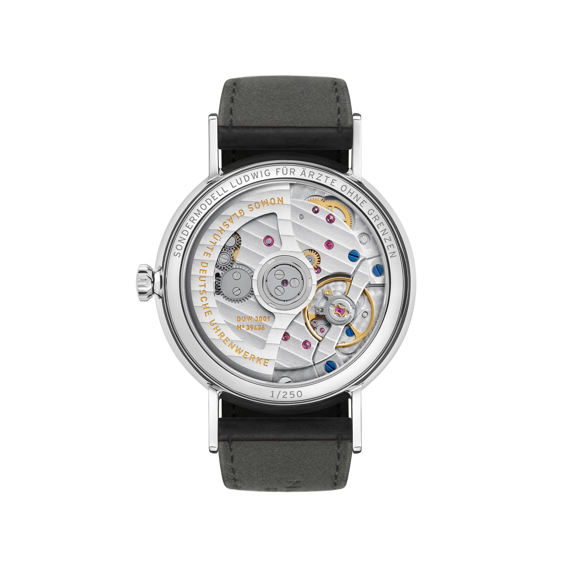 Nomos Glashütte Ludwig Neomatik Doctors Without Borders 36mm Limited Edition 282.S2