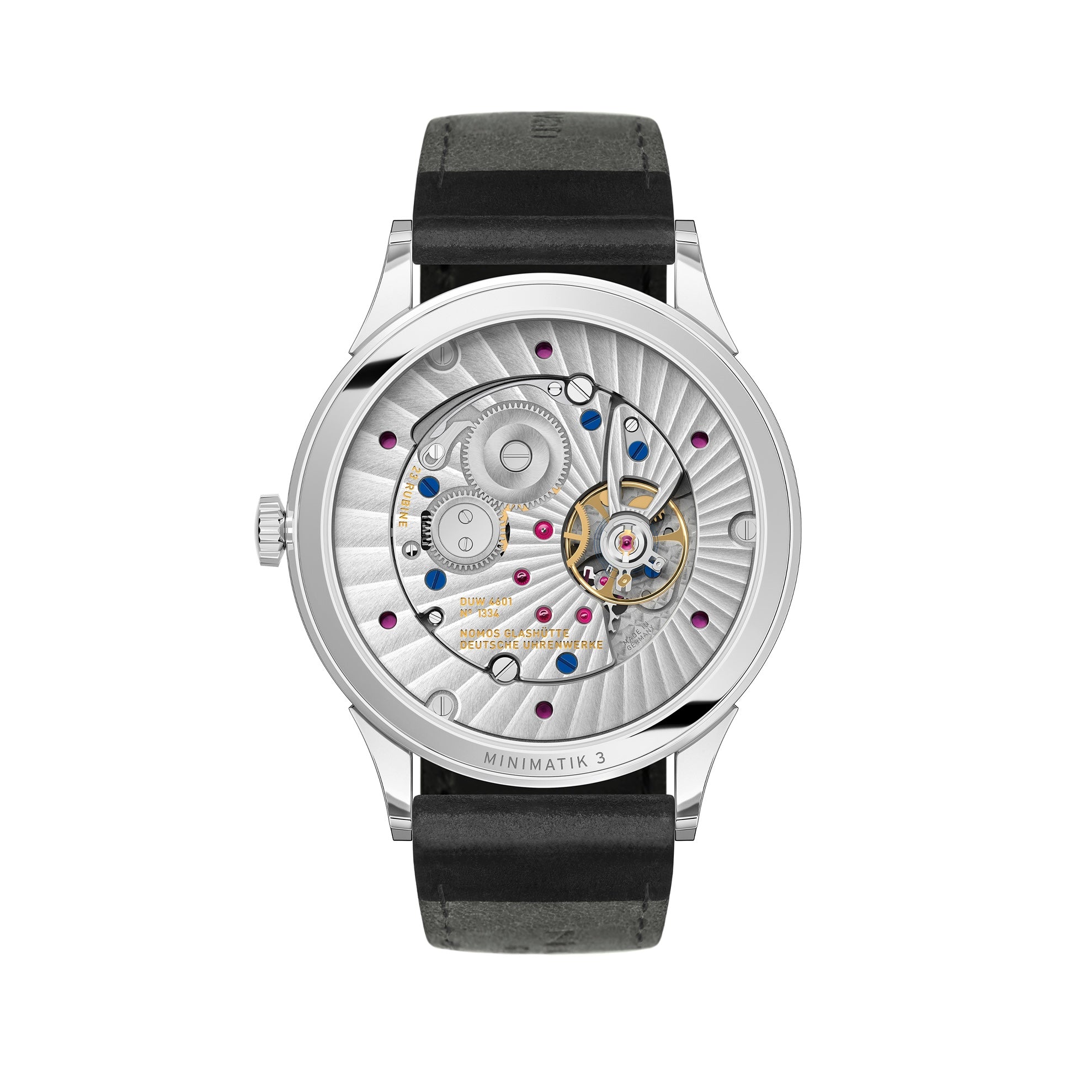 Nomos Glashütte Minimatik 39 Date 1252