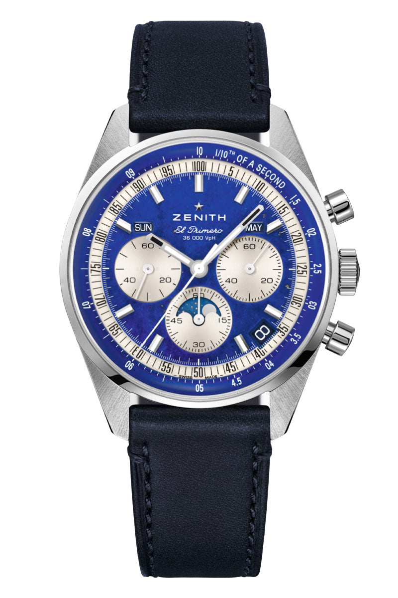 Zenith Chronomaster Original Triple Calendar Lapis Lazuli 03.3400.3610/51.C910