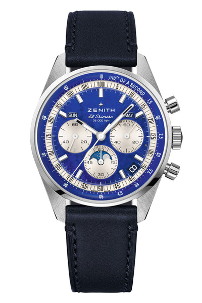 Zenith Chronomaster Original Triple Calendar Lapis Lazuli 03.3400