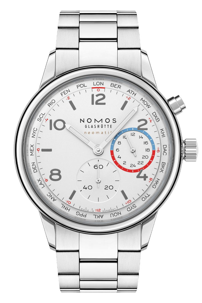 Nomos Glashütte Club Sport Neomatik Worldtimer 792