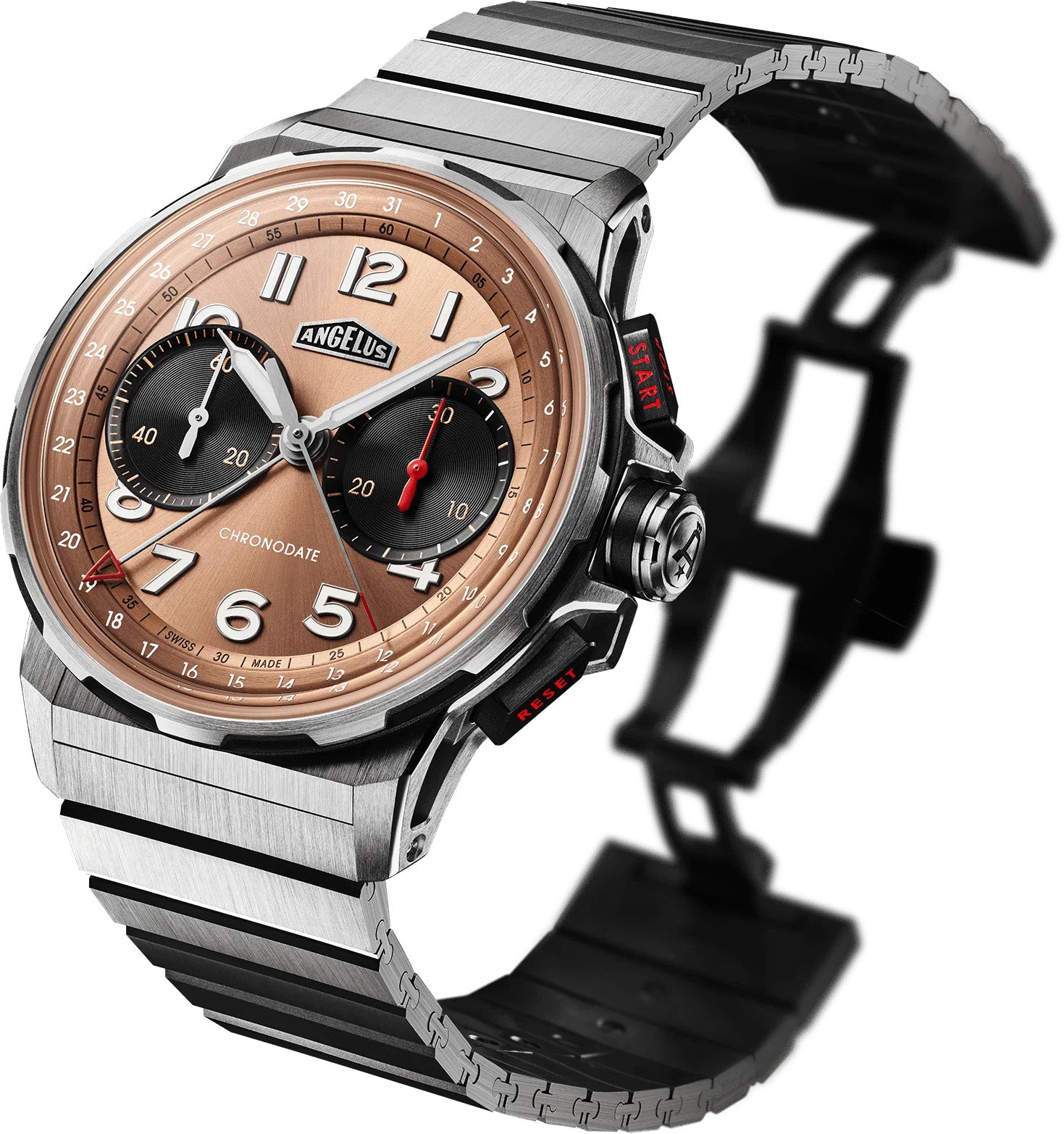 Angelus L.A.B. Chronodate Titanium Moka Titanium 0CDZF.C01A.C1282E