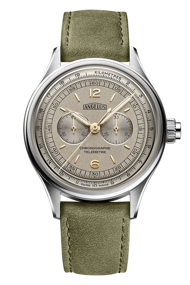 Angelus La Fabrique Chronographe Télémètre Steel Titanium-Grey 0CHCS.G01A.V010S