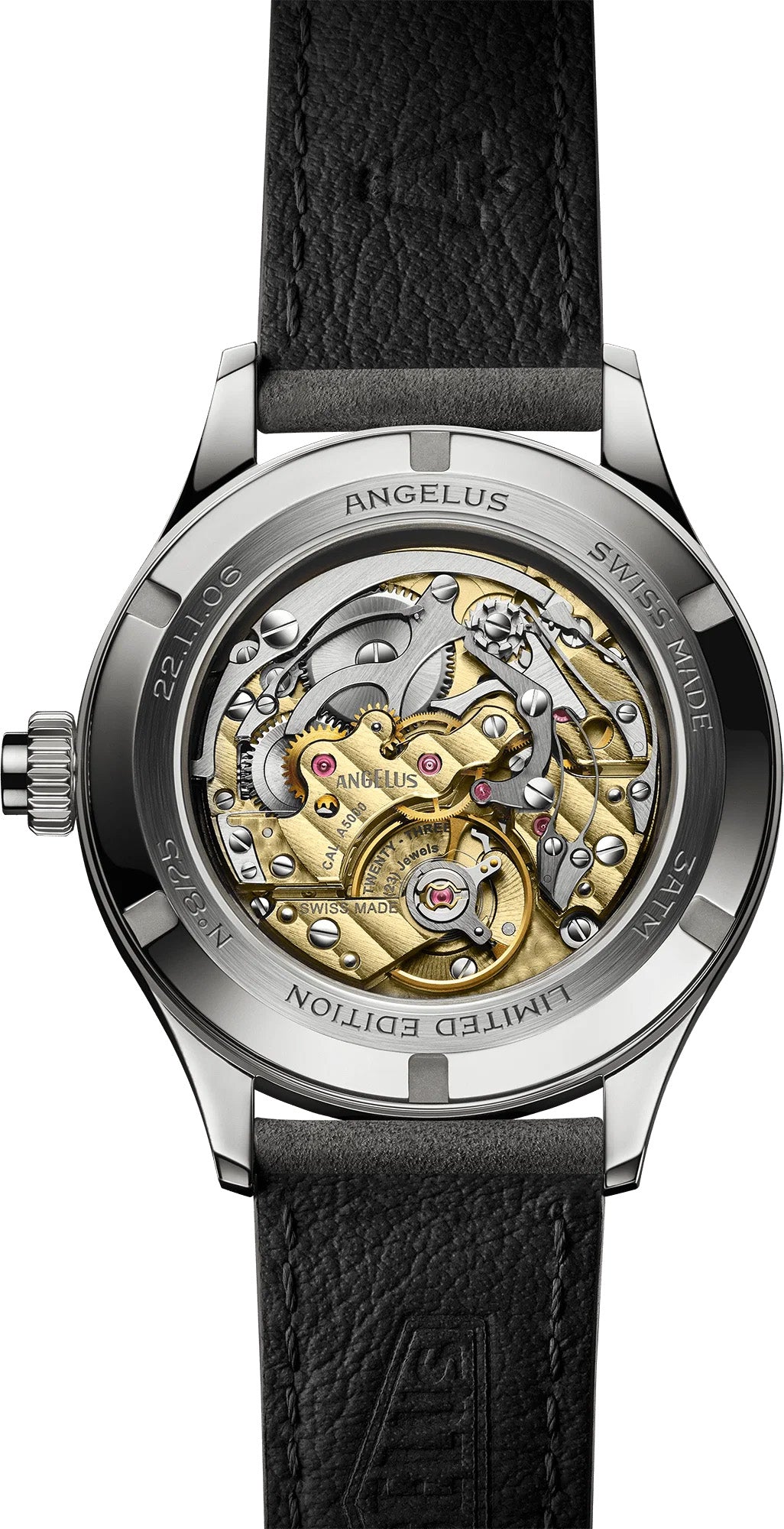 Angelus La Fabrique Chronographe Télémètre Steel Bronze-Rose 0CHCS.P01A.V010S