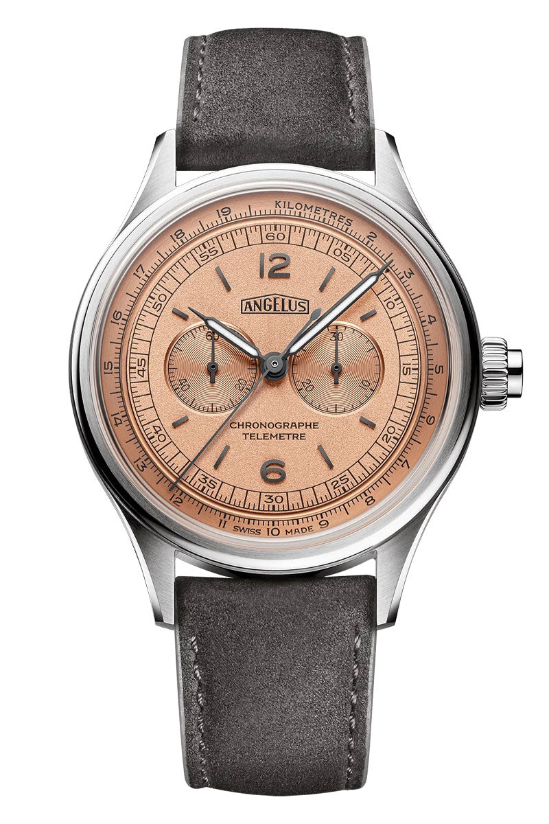 Angelus La Fabrique Chronographe Télémètre Steel Bronze-Rose 0CHCS.P01A.V010S