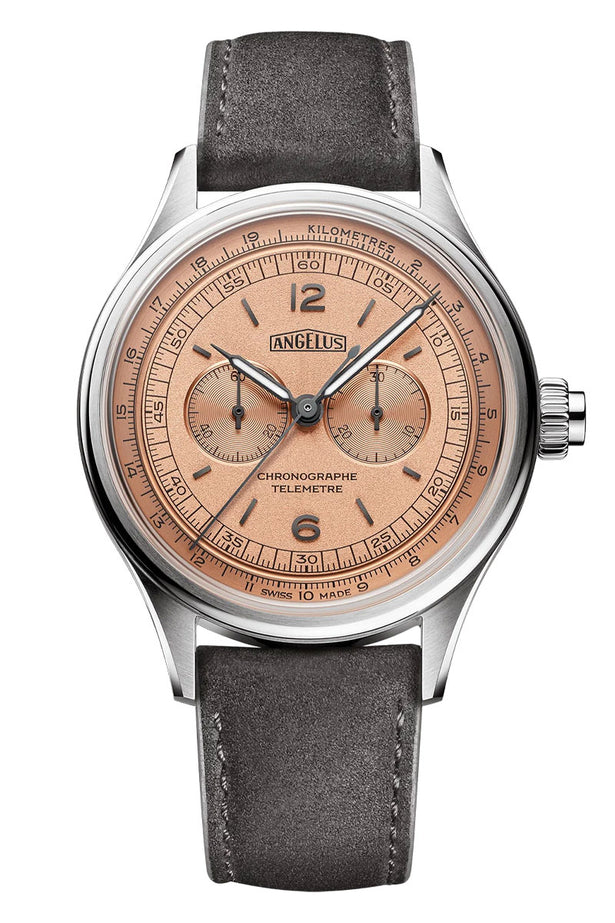 Angelus La Fabrique Chronographe Télémètre Steel Bronze-Rose 0CHCS.P01A.V010S