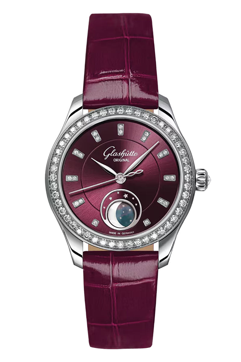 Glashütte Original Serenade Luna "Purple Velvet" 1-35-14-10-12-04