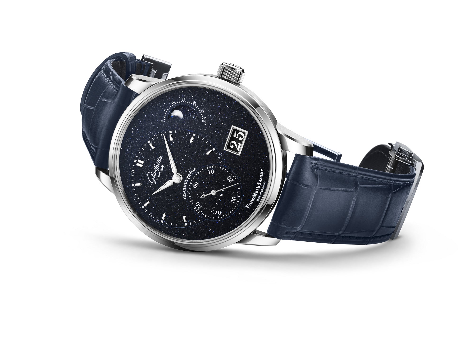 Glashütte Original PanoMaticLunar 180th Anniversary Platinum Limited Edition 1-92-14-01-03-61