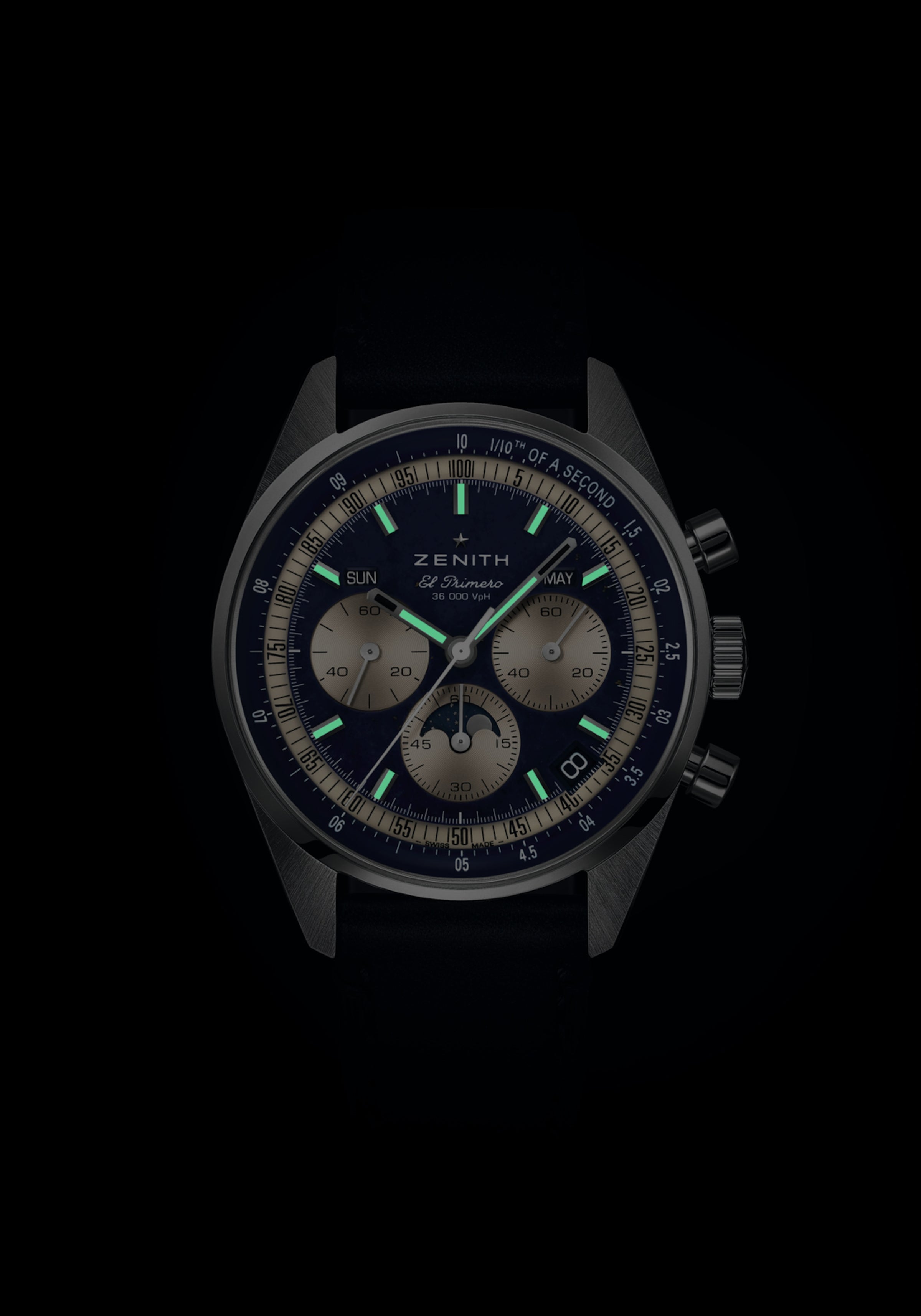 Zenith Chronomaster Original Triple Calendar Lapis Lazuli 03.3400.3610/51.C910