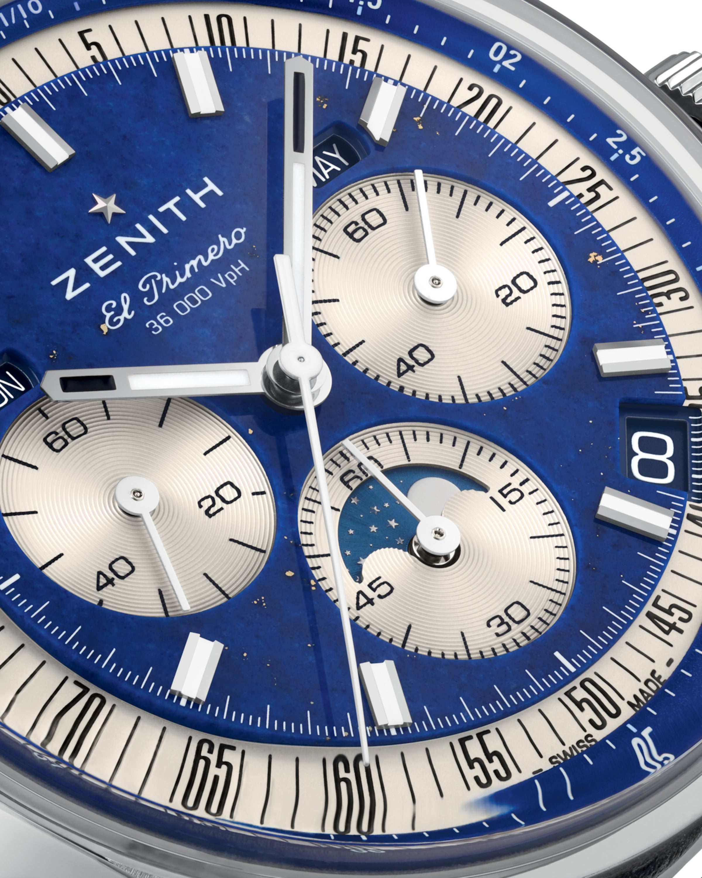 Zenith Chronomaster Original Triple Calendar Lapis Lazuli 03.3400.3610/51.C910