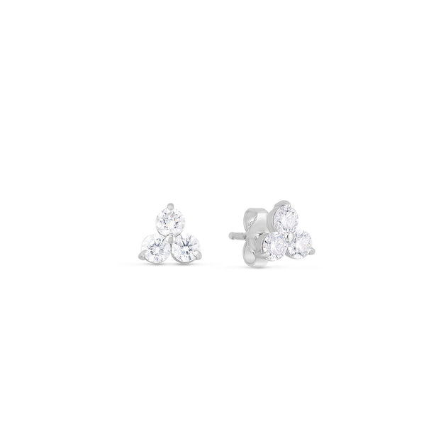 Roberto Coin Classic Diamond Stud Earrings