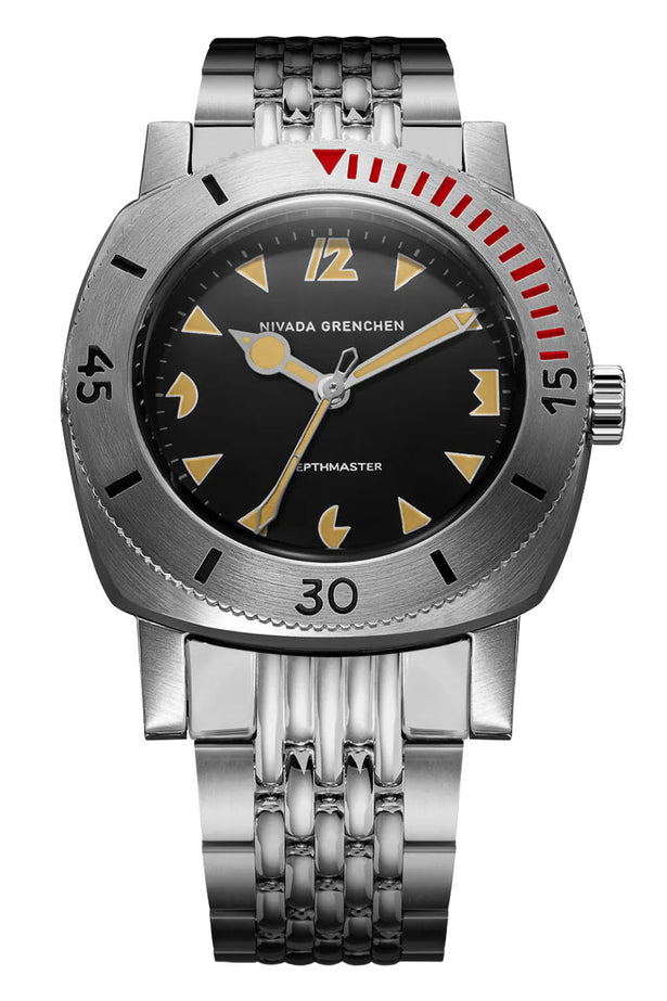 Nivada Grenchen Art Deco Depthmaster 