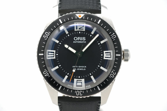 Pre-Owned Oris Divers Sixty-Five Maxi Topper Edition 733 7720 4034-Set
