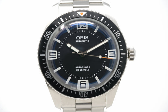 Pre-Owned Oris Divers Sixty-Five Maxi Topper Edition 733 7720 4034-Set