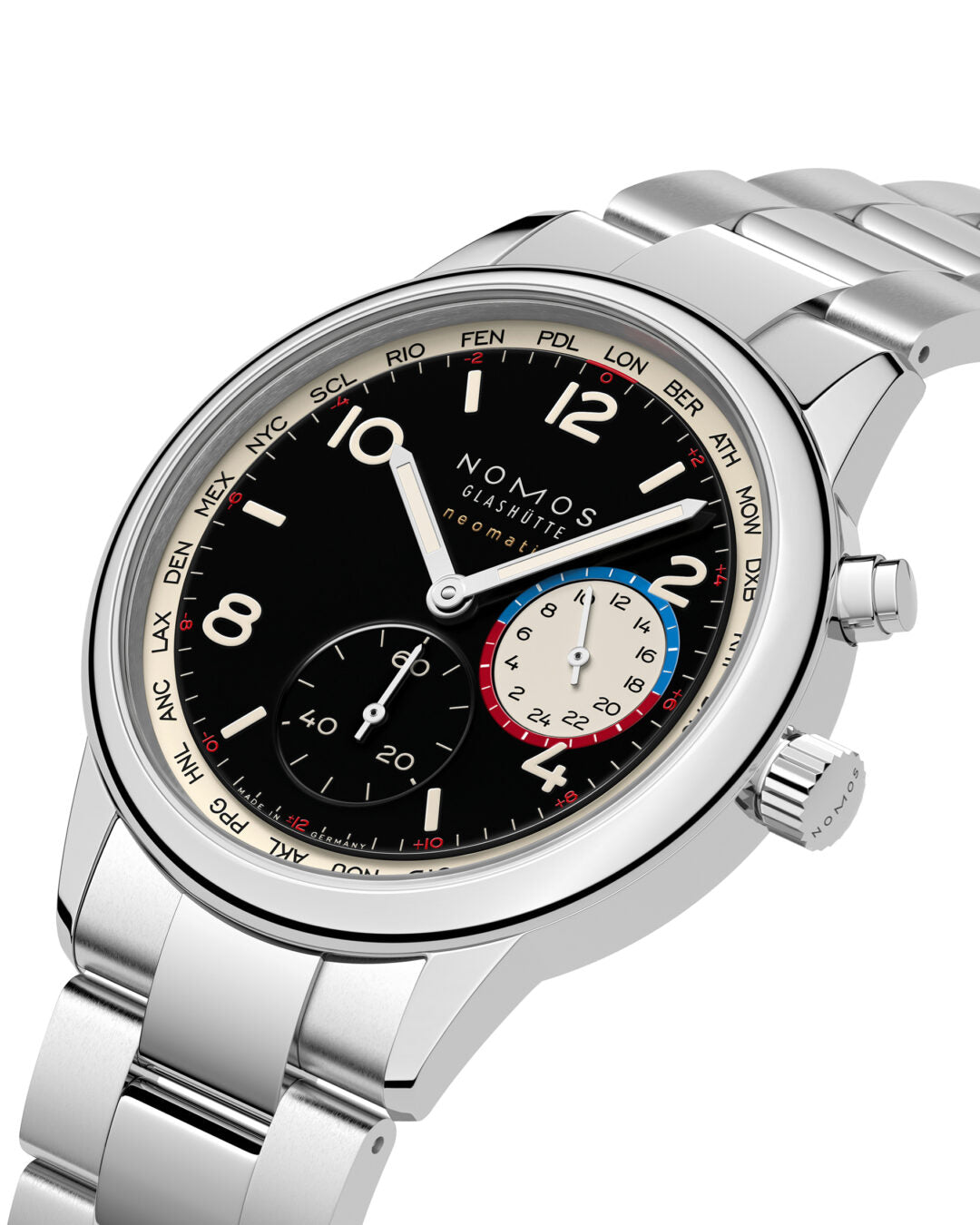 Nomos Glashütte Club Sport Neomatik Worldtimer 793