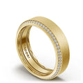 Tacori Bevel Edge Diamond Wedding Band