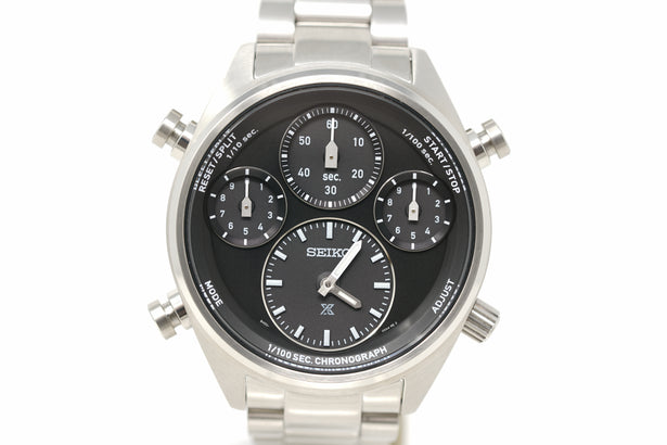 Pre-Owned Seiko Prospex Speedtimer 1/100 Second Solar Chronograph SFJ003