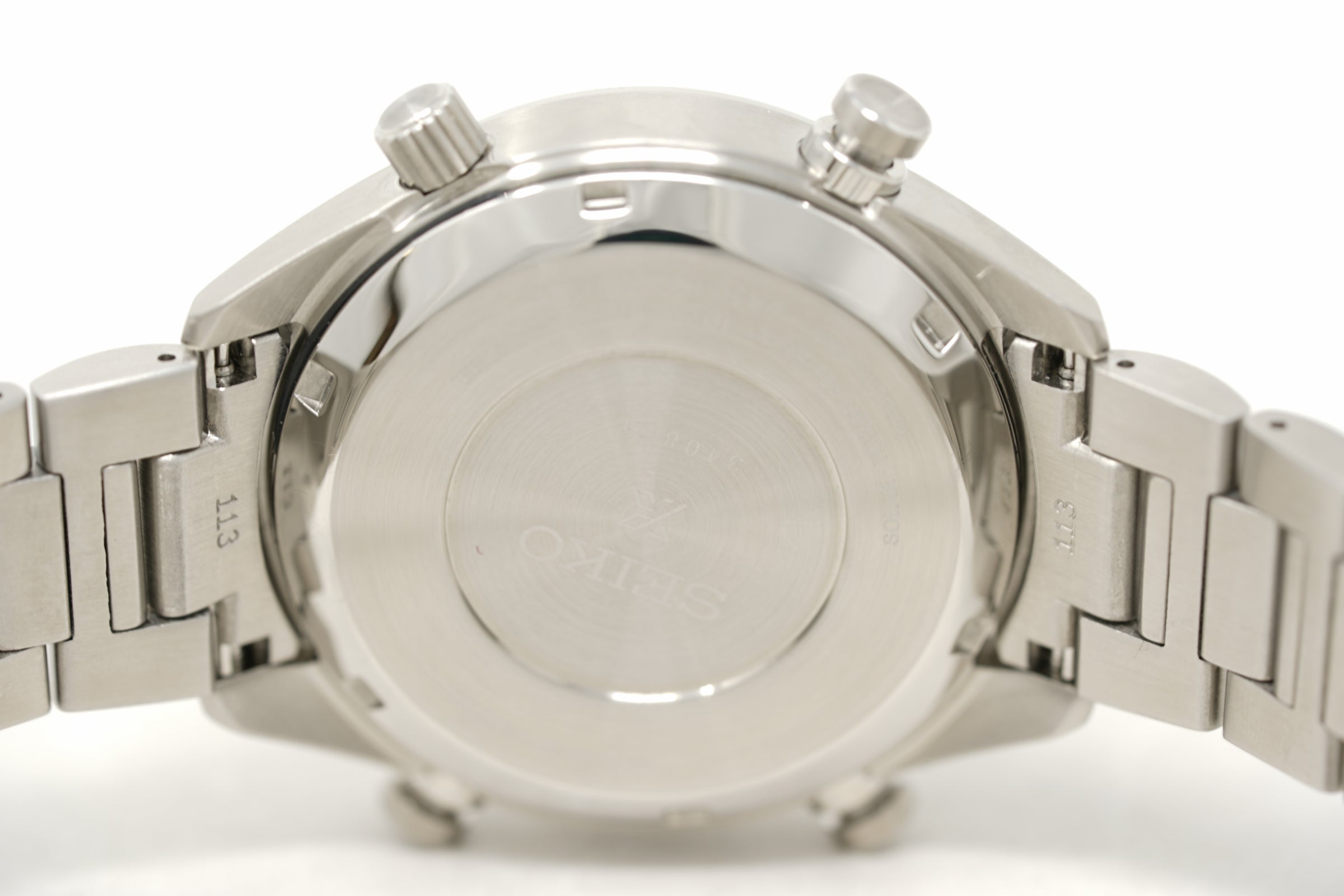 Pre-Owned Seiko Prospex Speedtimer 1/100 Second Solar Chronograph SFJ003