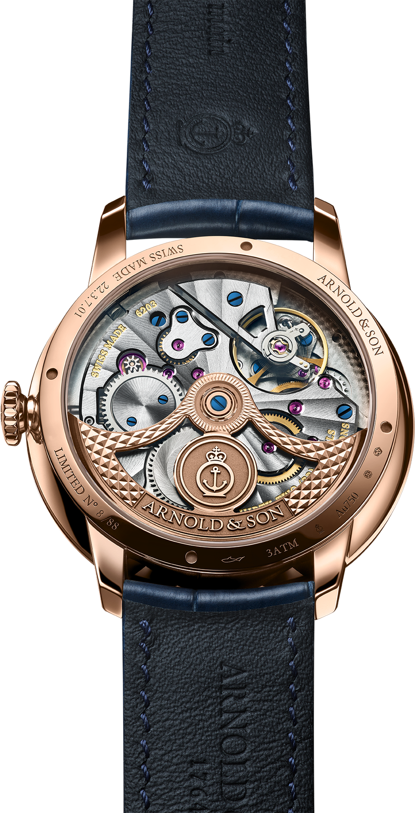 Arnold & Son Chronometry Dual Side True Beat 42 Red Gold 1ATCR.U01A.C200A