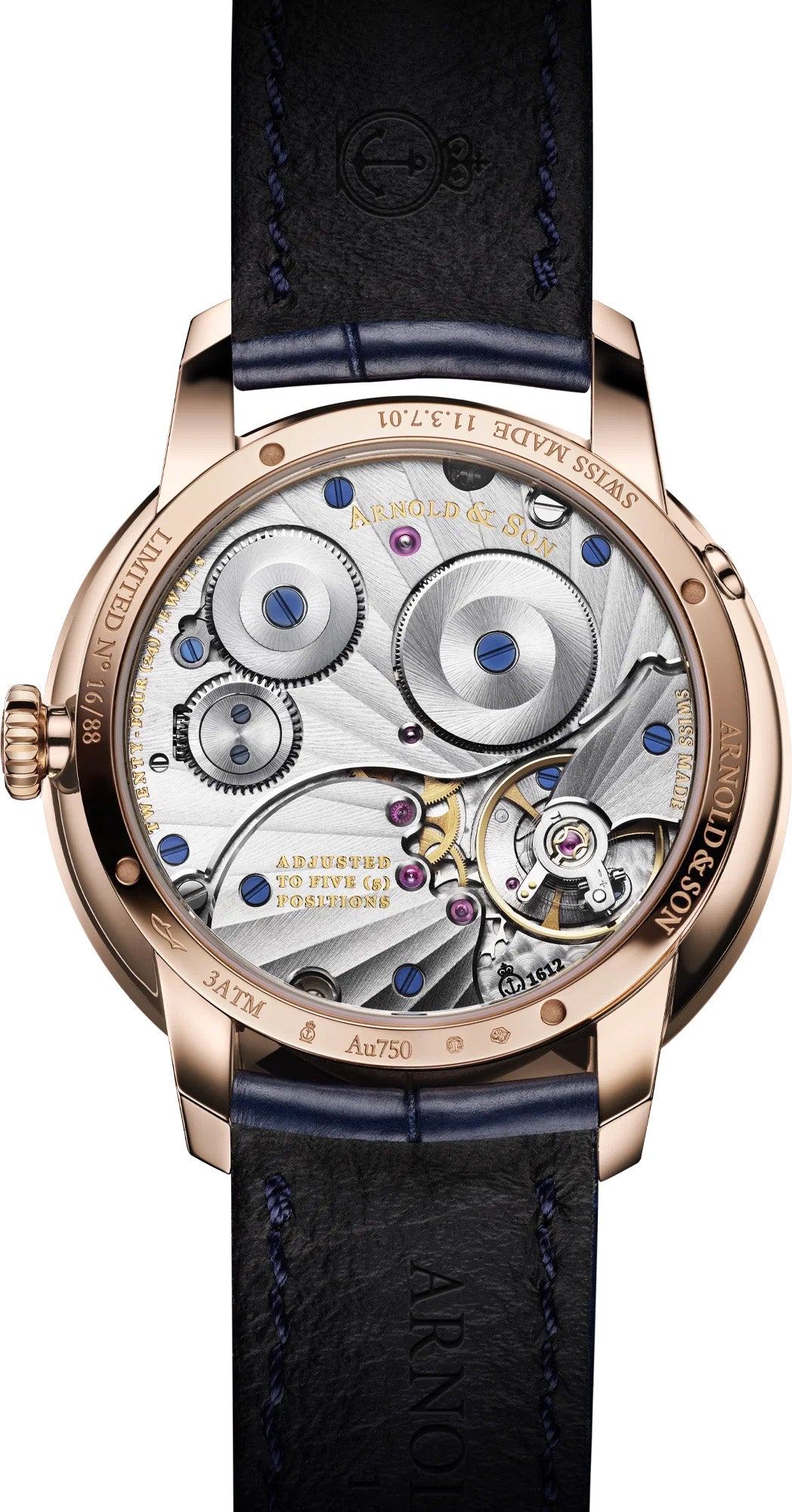 Arnold & Son Astronomy Perpetual Moon 38 Red Gold 1GLBR.A01A.C282A