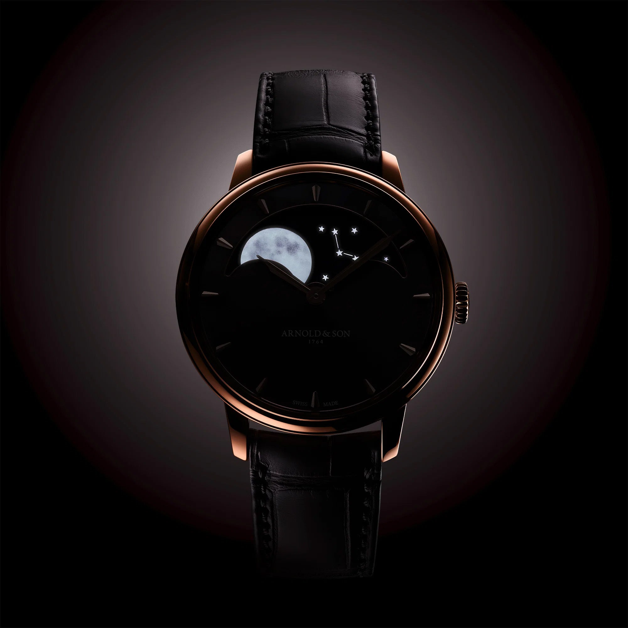 Arnold & Son Astronomy Perpetual Moon 38 Red Gold 1GLBR.A01A.C282A