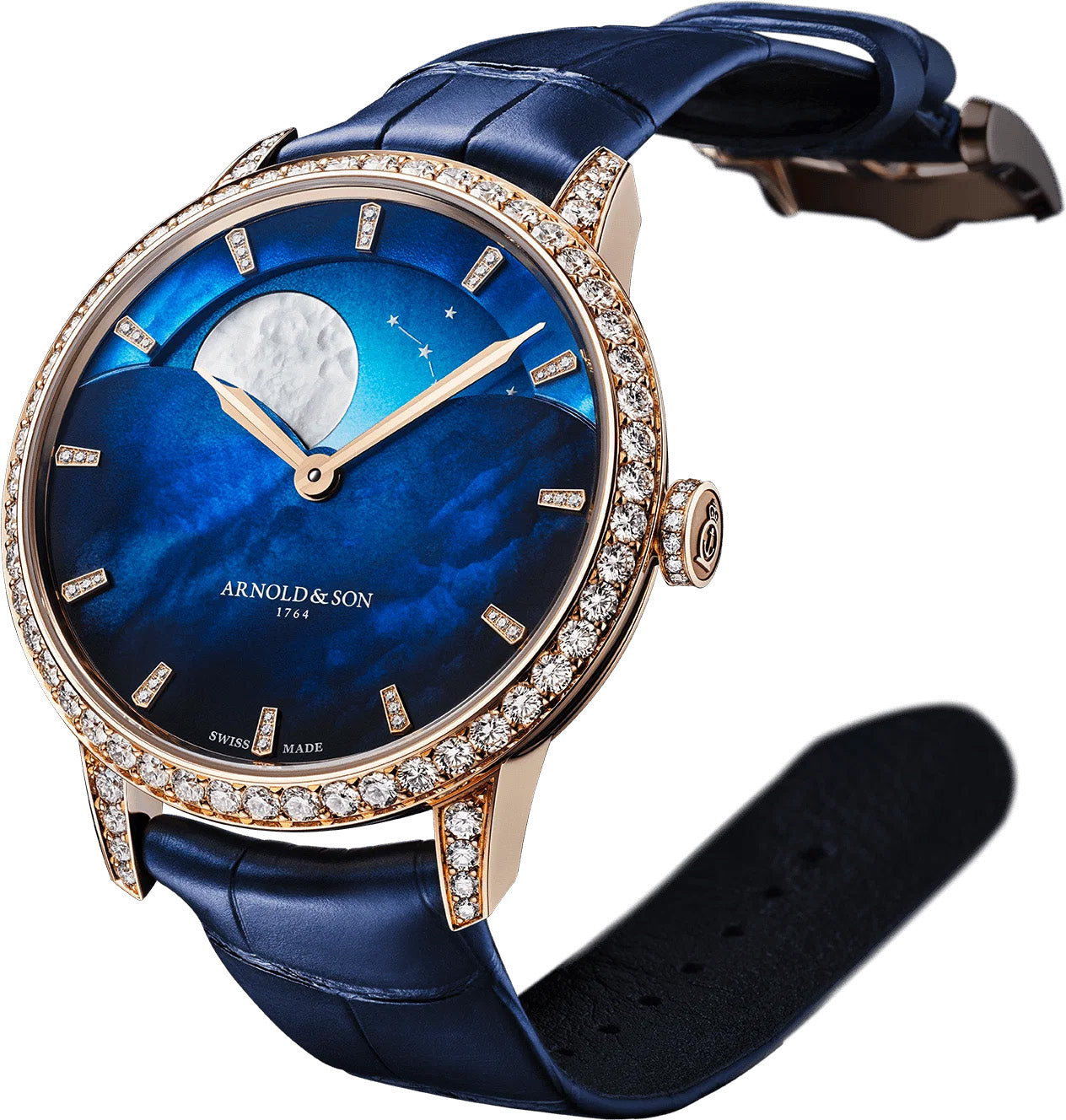 Arnold & Son Astronomy Perpetual Moon 38 Red Gold 1GLMR.U01A.C206A