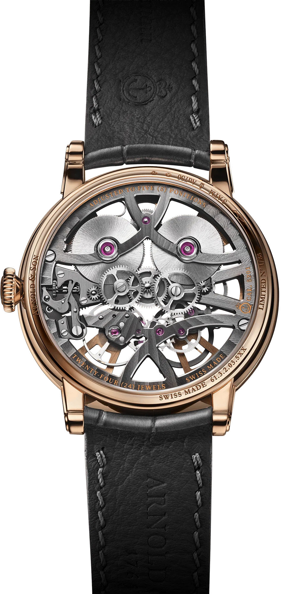 Arnold & Son Chronometry Nebula 38 Red Gold 1NEBR.A03A.C181A