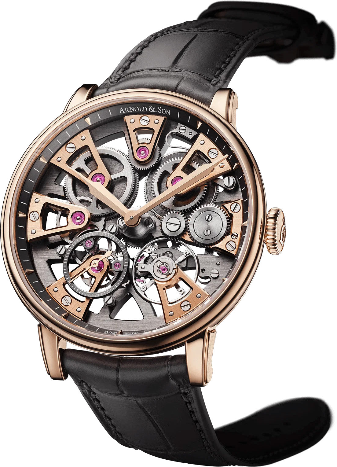 Arnold & Son Chronometry Nebula 38 Red Gold 1NEBR.A03A.C181A
