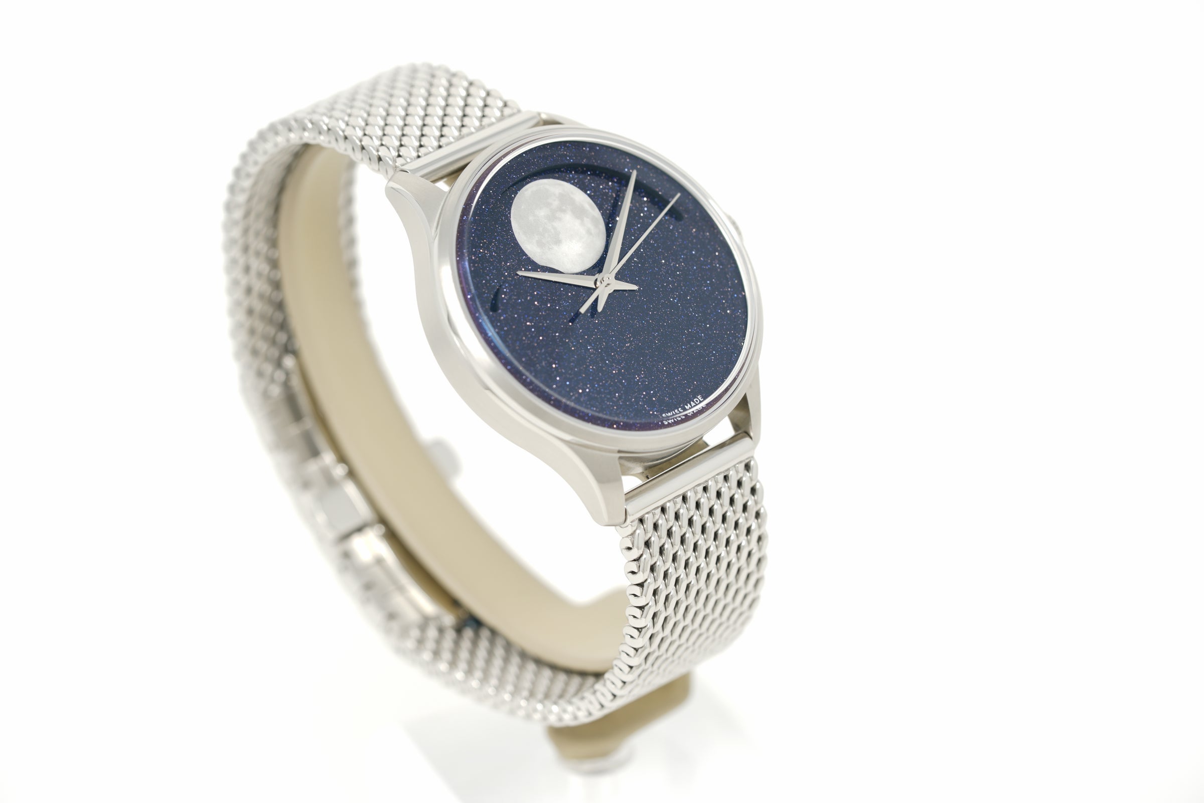 Pre-Owned Christopher Ward C1 Moonphase Midnight Blue C01-40AMP2-S00B0