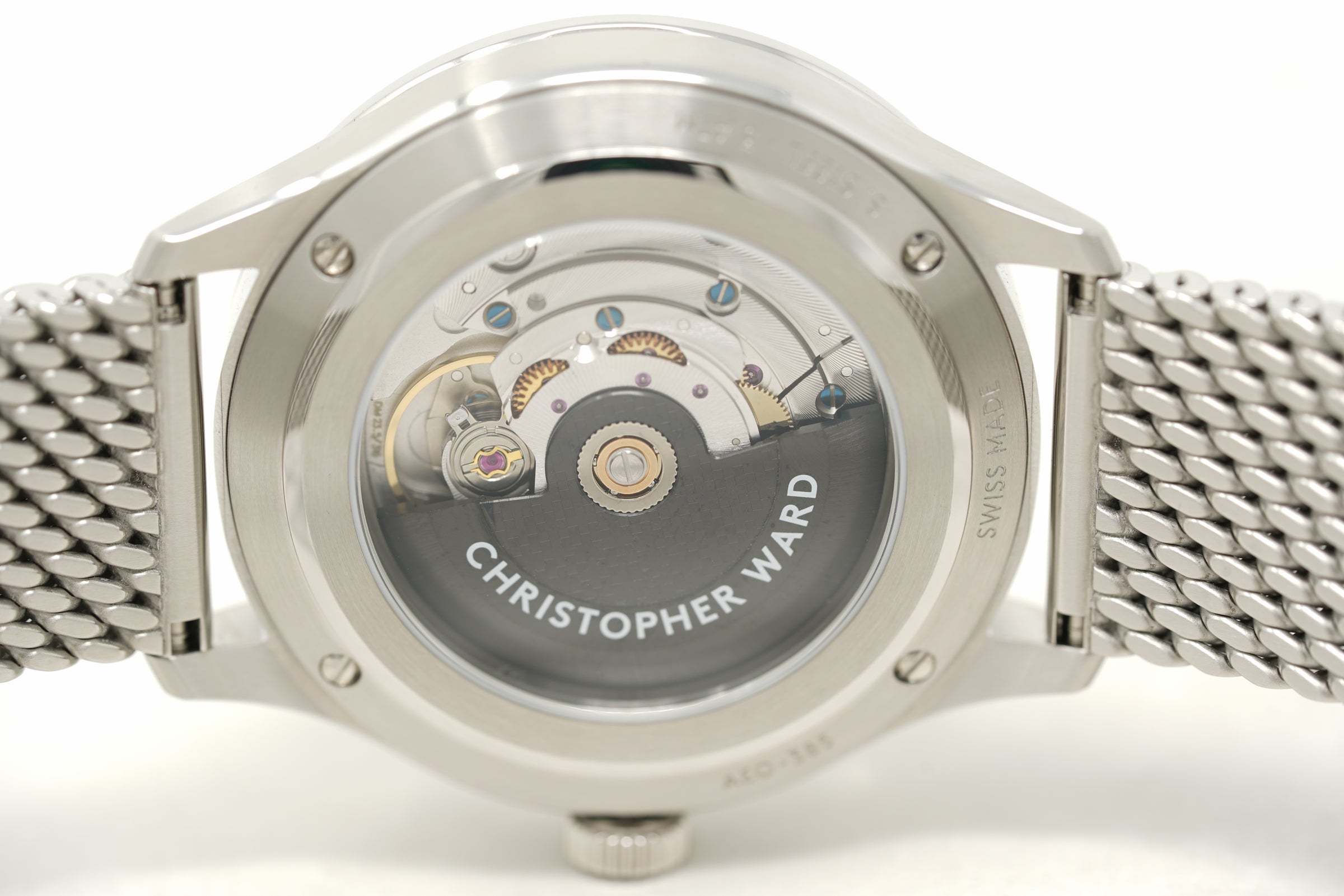 Pre-Owned Christopher Ward C1 Moonphase Midnight Blue C01-40AMP2-S00B0