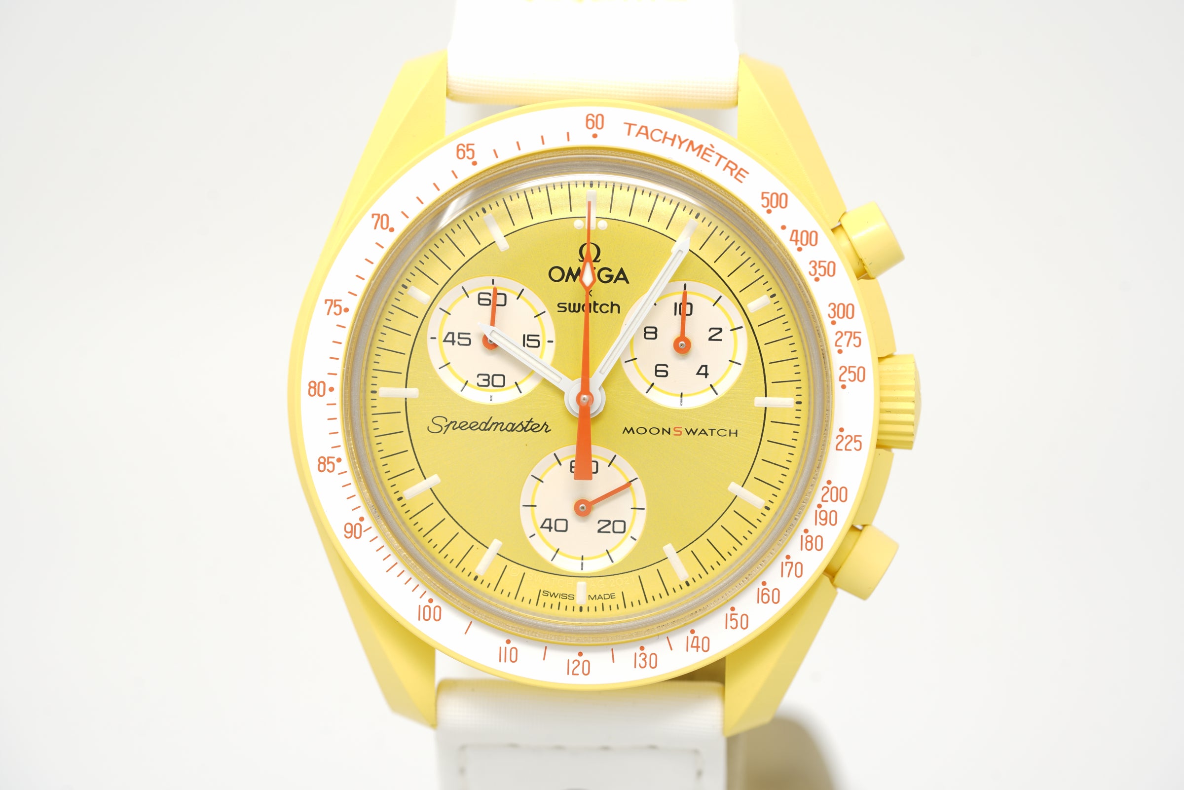 Pre-Owned Swatch x Omega MoonSwatch Mission to the Sun SO33J100