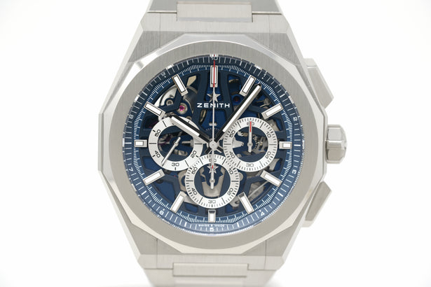 Pre-Owned Zenith Defy Skyline Skeleton Chronograph 03.9500.3600/79.I001